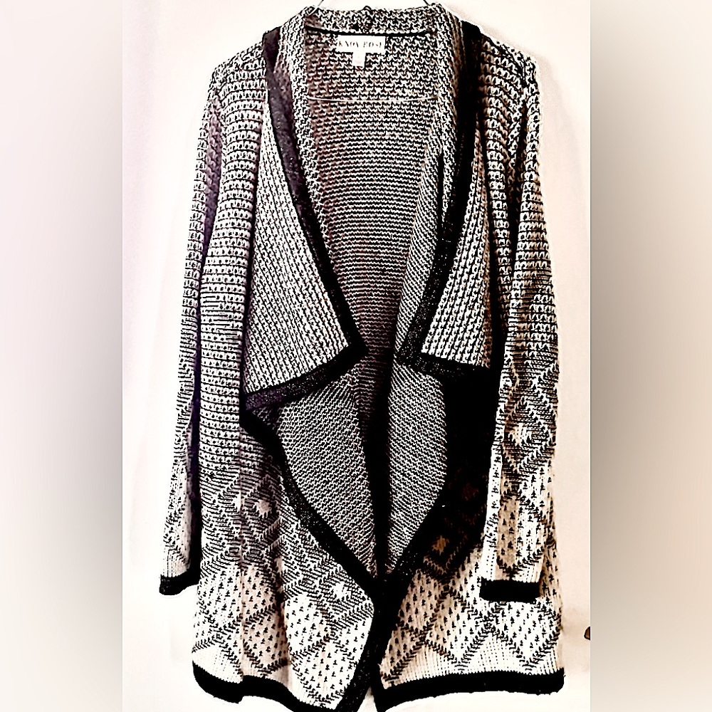 Women’s Long Flowy Sweater Cardigan:: Layer-able outerwear Sweater Jacket